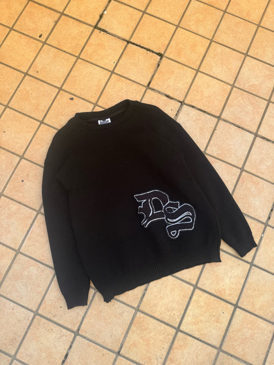 LOGO SWEATER  BLACK